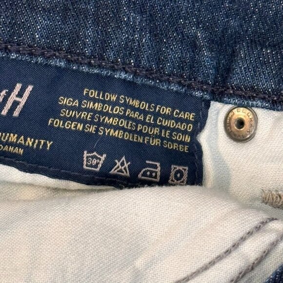 Citizens Of Humanity Womens Dani Cropped Straight Leg Jeans Size 29 Denim Blue - Picture 16 of 16